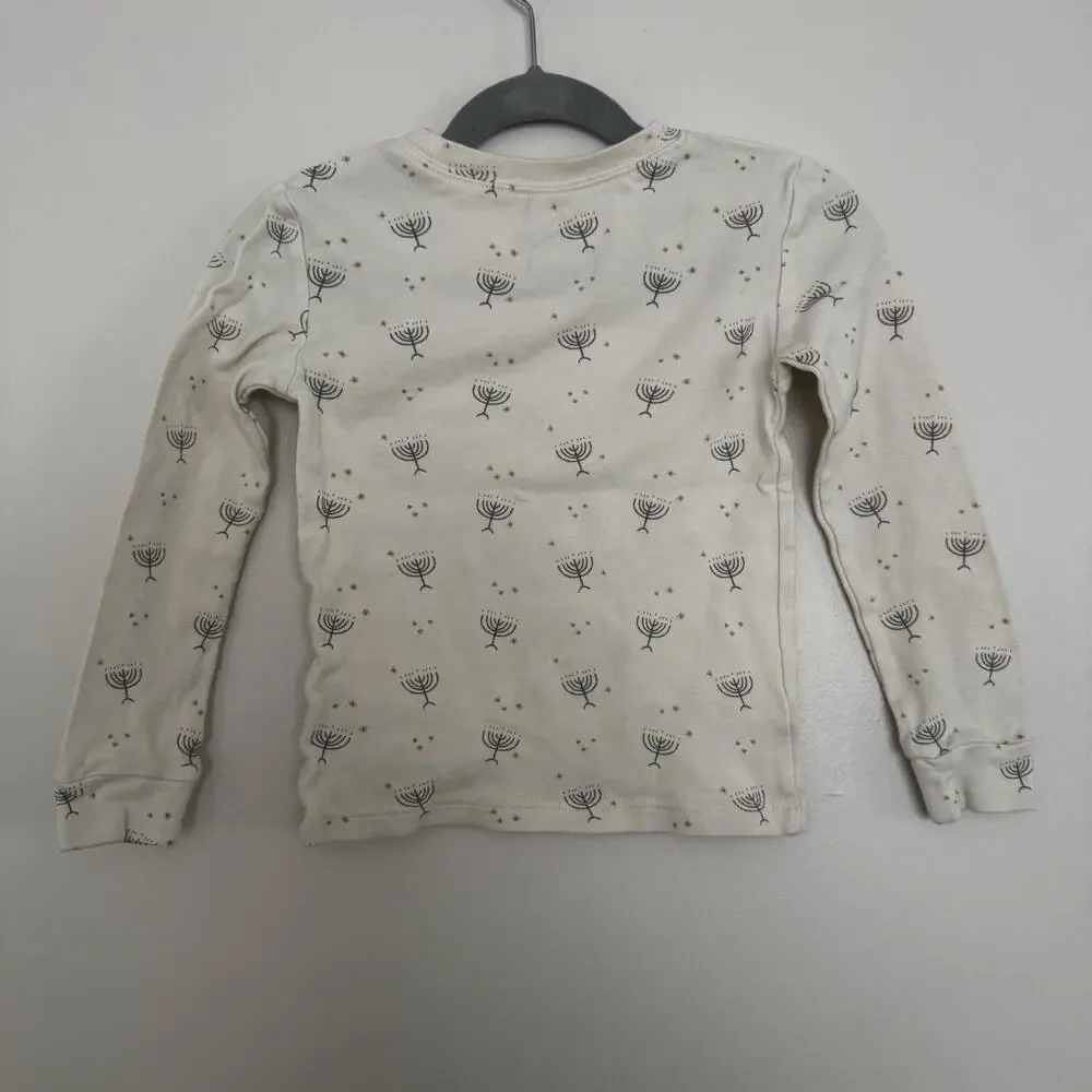 Rylee + Cru Hanukkah Long Sleeve Organic Pajamas